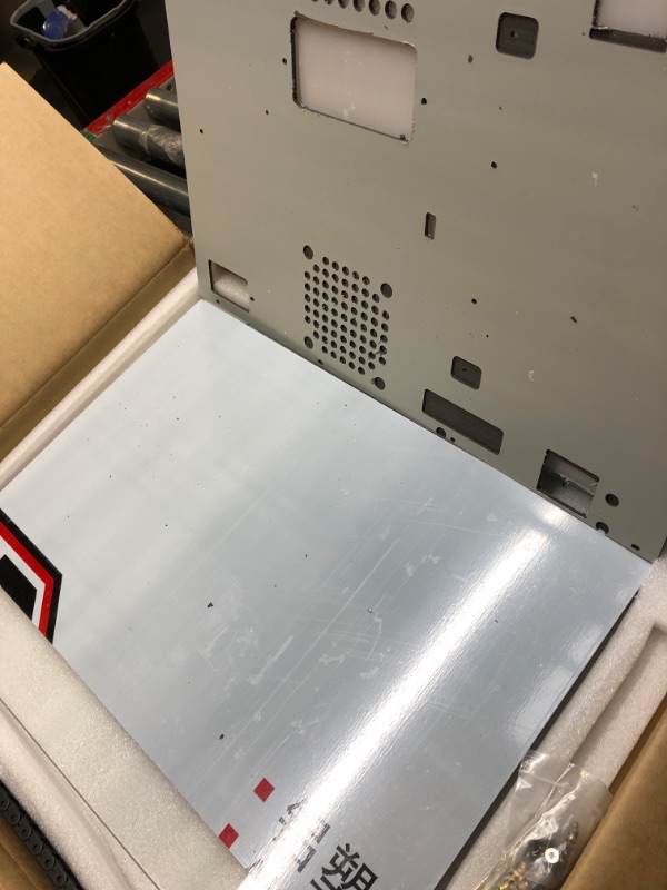 Photo 1 of ENOMAKER P1P 3D Printer Enclosure Kit for Bambu Lab P1P with Cable Drag Chain, Protective Cover to Keep Temperature Reduce Noise,with 1 Rear Panel, 2 Side Panels, 1 Door and 1 Top Tempered Glass P1P Enclosure