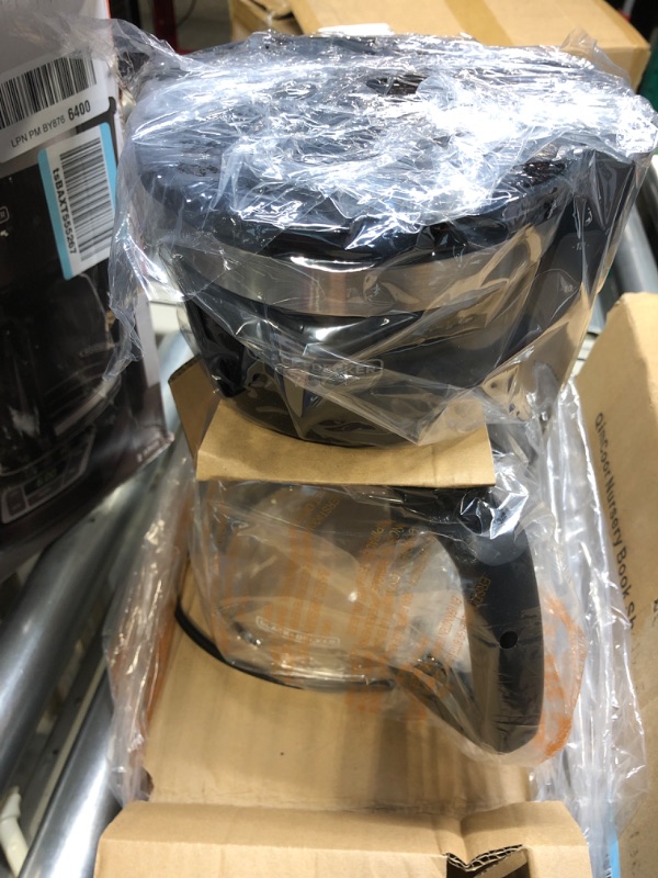 Photo 2 of **SOLD AS PARTS** Black+Decker CM1160B 12-Cup Programmable Coffee Maker, Black/Stainless Steel