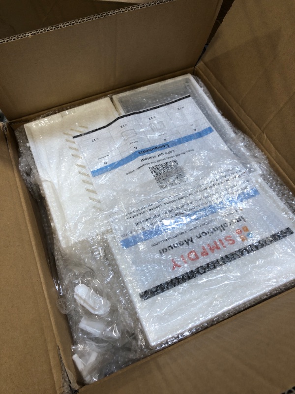 Photo 1 of mupera Clear Plastic Stackable Shoe Boxes - 6 Pack Foldable Shoe Organizer Boxes for Closet, Large Shoe Storage Containers Bins, Hard Plastic Shoe Case With Side Lids, Fit for US Size 12(White) Clear-side open