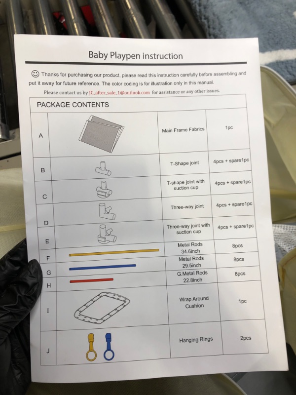 Photo 2 of Baby Playpen 74"x50" Play Pens for Babies and Toddlers, Large Play Yards for Indoor & Outdoor with Zipper Gates, Breathable Mesh with Anti-Slip Base