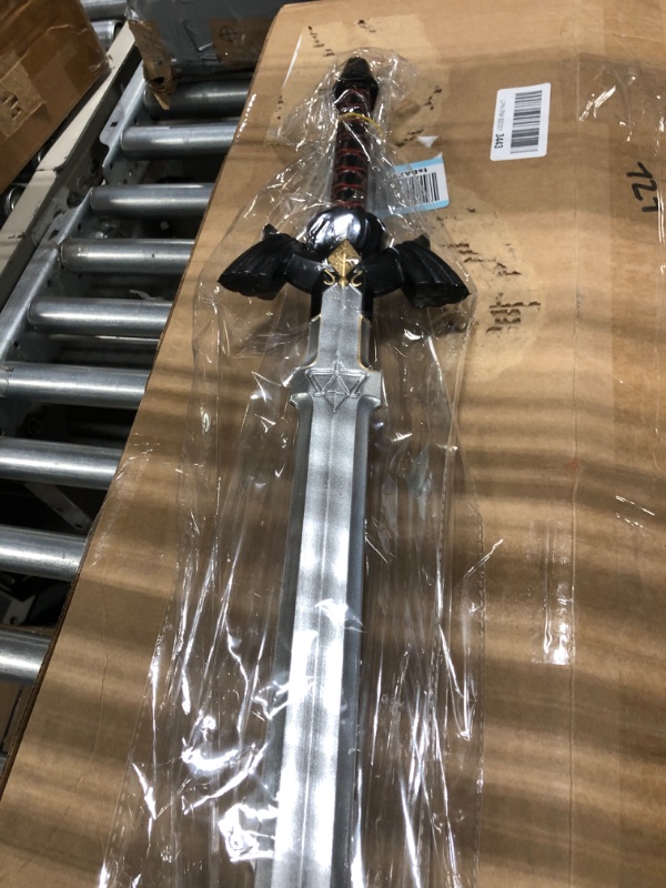 Photo 4 of damdos Halloween Prop PU Foam 31.5inch Dark Repulser Kirito Kirigaya Sword Kirigaya Kazuto Halloween Cosplay Yuuki Asuna Black Sword(2pcs/Sets)