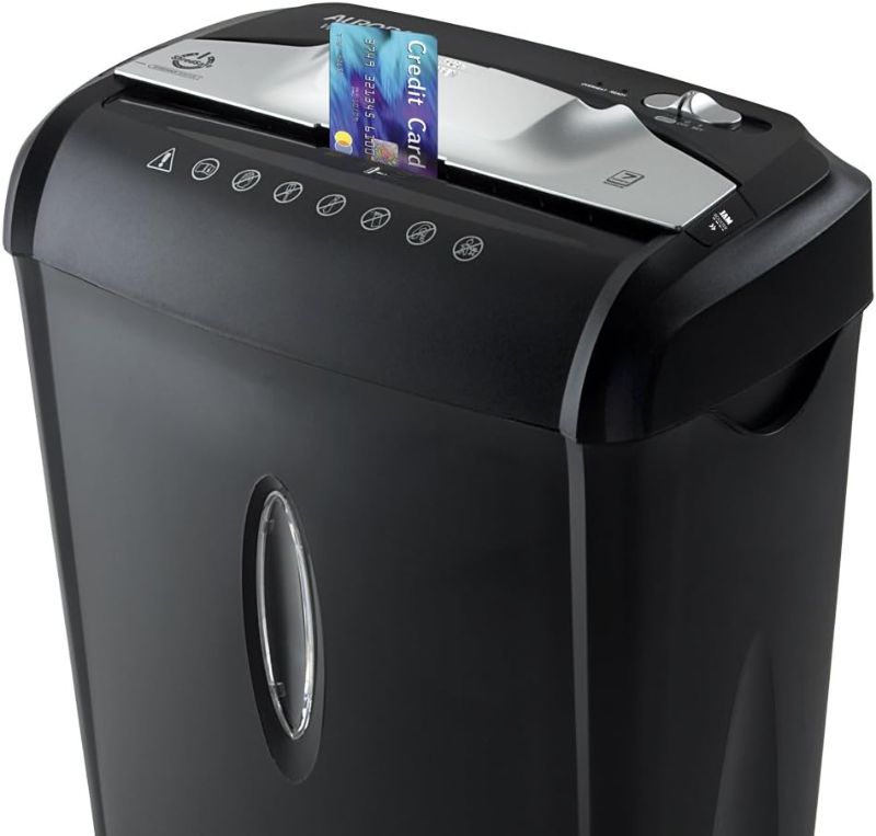 Photo 1 of Aurora AU740XA 7-Sheet Crosscut Paper/Credit Card Shredder with Basket, Black
*** SIMILAR BUT NOT THE SAME ***
