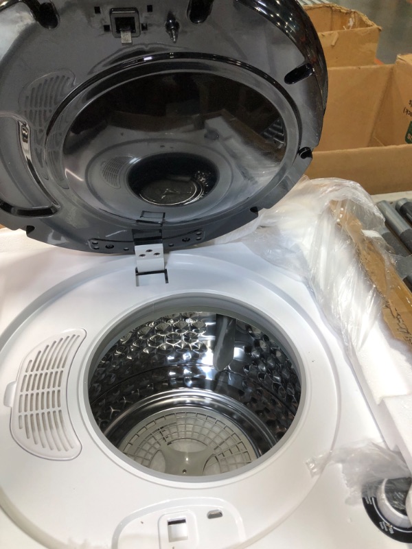 Photo 1 of 11Lbs 2.6 cu.f Electric Portable Clothes Dryer - LINKLIFE Portable Tumble Clothes Laundry Dryer, Stainless Steel Drum, Mechanical Control
