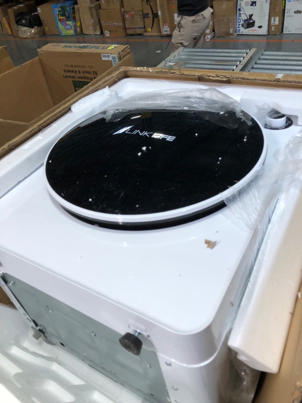 Photo 1 of 11Lbs 2.6 cu.f Electric Portable Clothes Dryer - LINKLIFE Portable Tumble Clothes Laundry Dryer, Stainless Steel Drum, Mechanical Control