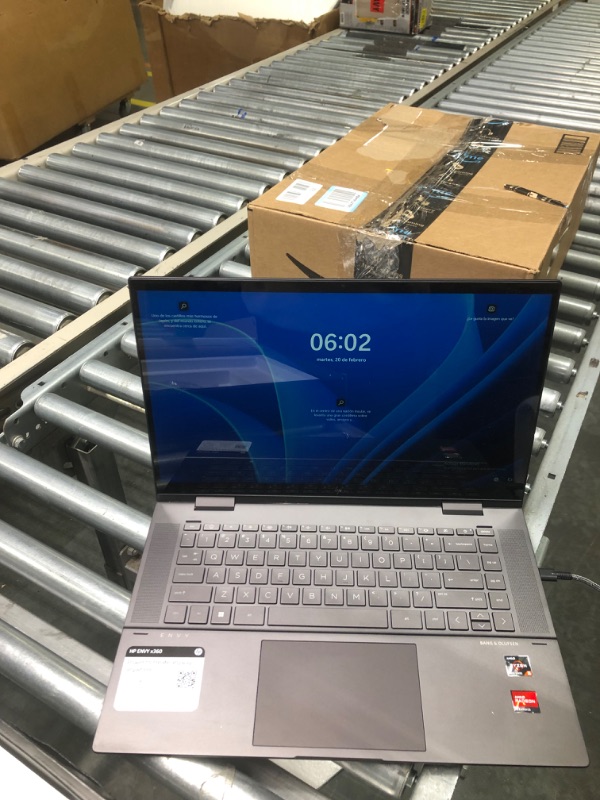 Photo 6 of HP Envy x360 2-in-1 15.6-inch Touchscreen Laptop, AMD Ryzen 5 5500U 6-Core Processor, 32GB DDR4 RAM, 1TB PCIe NVMe M.2 SSD, Webcam, Wi-Fi 6, HDMI, Win 11