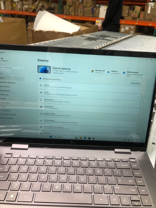 Photo 8 of HP Envy x360 2-in-1 15.6-inch Touchscreen Laptop, AMD Ryzen 5 5500U 6-Core Processor, 32GB DDR4 RAM, 1TB PCIe NVMe M.2 SSD, Webcam, Wi-Fi 6, HDMI, Win 11