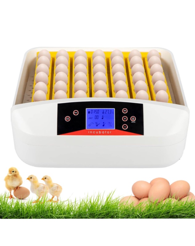 Photo 1 of Aceshin Egg Incubator,55 Incubators for Hatching Eggs,Poultry Hatcher Machine with Automatic Turning,Temperature & Humidity Control,LED Screen,General Purpose Incubator Chickens Ducks Birds
