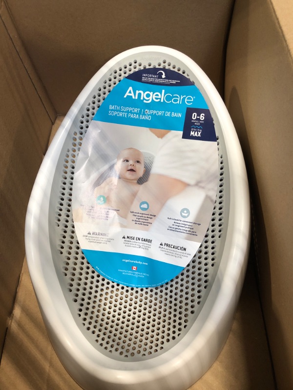 Photo 3 of Angelcare Baby Bath Support (Grey) | Ideal for Babies Less than 6 Months Old