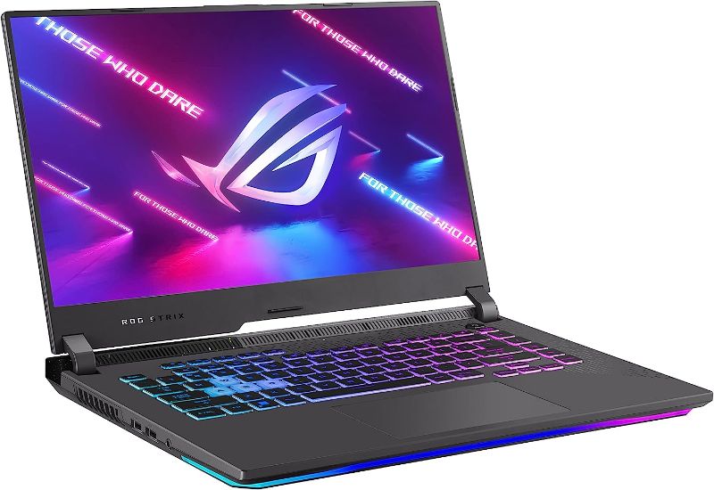 Photo 1 of ASUS ROG Strix G15 (2022) Gaming Laptop, 15.6" 300Hz IPS FHD Display, NVIDIA GeForce RTX 3050, AMD Ryzen 7 6800H, 16GB DDR5, 1TB SSD, RGB Keyboard, Windows 11 Home, G513RC-IS74,Gray