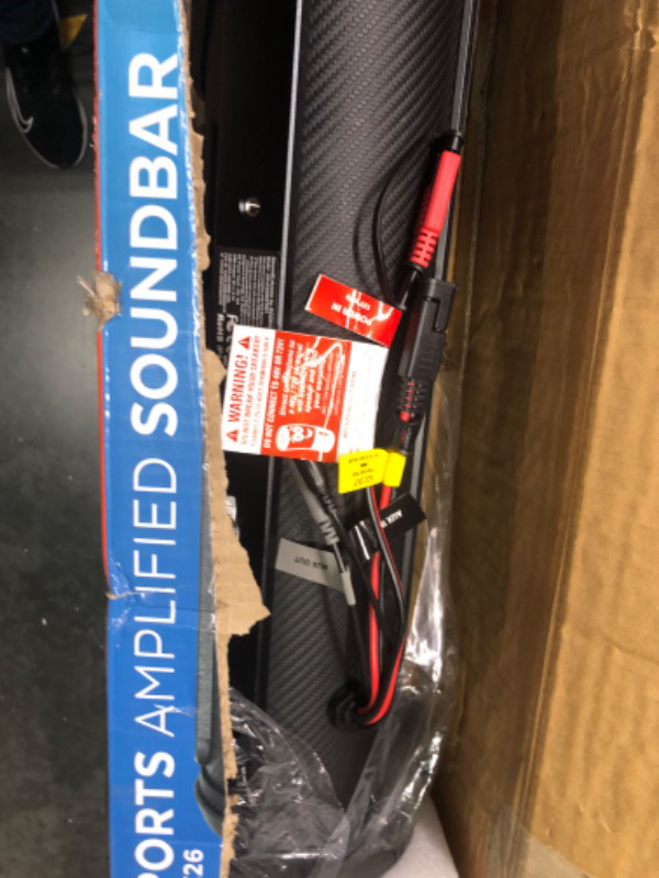 Photo 1 of ECOXGEAR SoundExtreme SE26 Amplified Powersports Bluetooth 8 Speaker Soundbar Waterproof Sandproof with LED Lighting 500 Watts of Peak Power