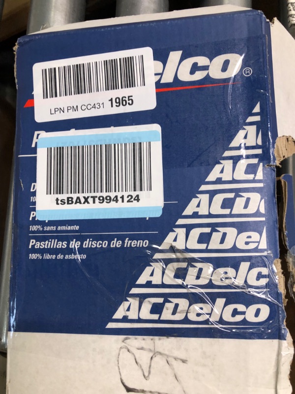 Photo 3 of ACDelco Gold 17D2019CHF1 Ceramic Front Disc Brake Pad Set