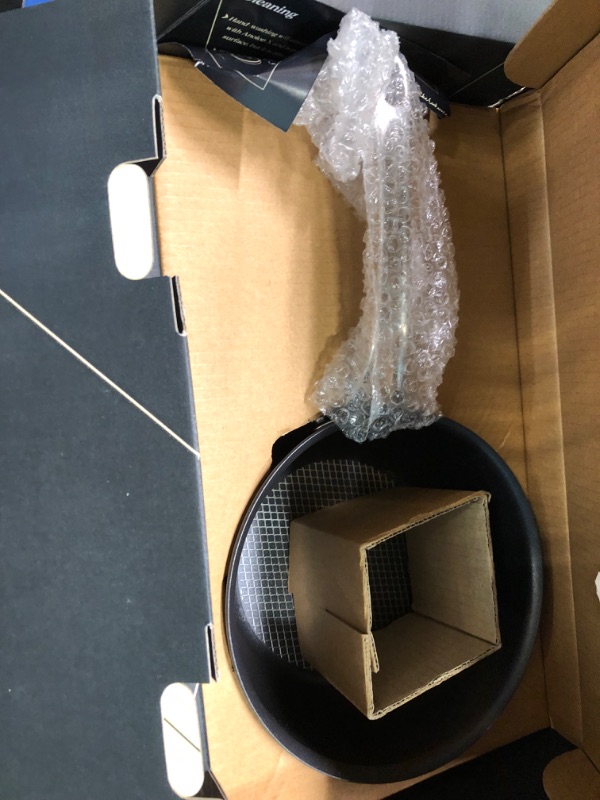 Photo 1 of Anolon X Hybrid Nonstick Cookware Induction Pots and Pans Set, Stainless steel handles, 6 Piece - Dark Gray