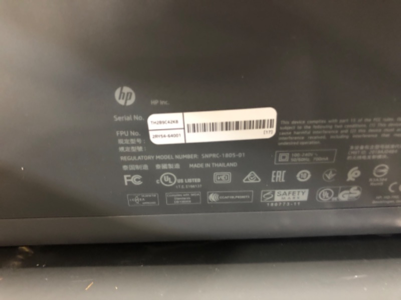 Photo 4 of HP - Tango Wireless Instant Ink Ready Inkjet Printer - Wisp Gray