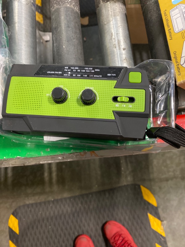 Photo 3 of ?2021 Newest?RunningSnail Emergency Crank Radio?4000mAh-Solar Hand Crank Portable AM/FM/NOAA Weather Radio with 1W Flashlight and Motion Sensor Reading Lamp?Cell Phone Charger
