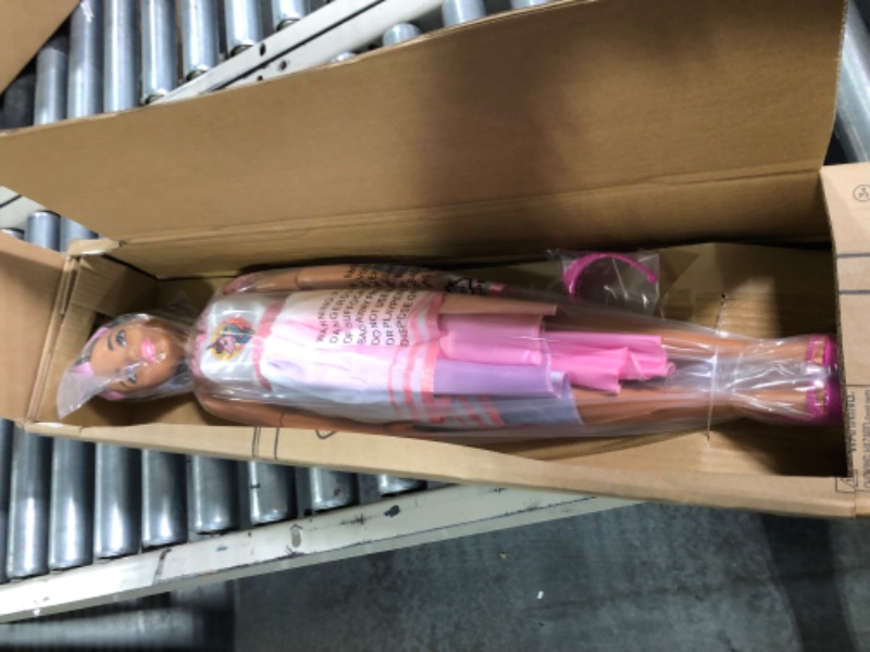 Photo 1 of Barbie 28-inch Best Fashion Friend Unicorn Party Doll, Brown Hair, Amazon Exclusive, by Just Play Unicorn- Brown Hair (Amazon Exclusive)