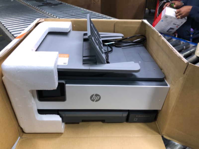 Photo 2 of HP OfficeJet Pro 8025e Wireless Color All-in-One Printer with bonus 6 free months Instant Ink with HP+ (1K7K3A) New version