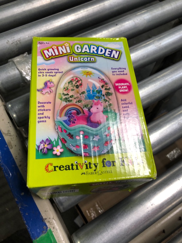 Photo 2 of Creativity for Kids Mini Garden: Magical Unicorn - Gifts for Girls and Boys Age 6-8+, Arts and Crafts for Kids Unicorn Garden Mermaid Terrarium