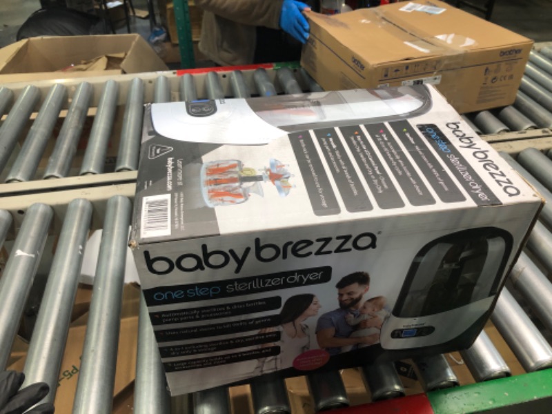 Photo 2 of Baby Brezza Baby Bottle Sterilizer and Dryer Machine – Electric Steam Sterilization - Universal Fit - Pacifiers, Glass, Plastic, and Newborn Feeding Bottles