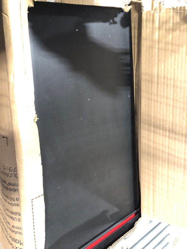 Photo 1 of iTouchless Prime 13.2 Gallon Plastic Sensor Trash Can, Durable Dent-Proof Construction, Slim and Space-Saving Automatic Bin Great for Kitchen, Home, Office, Business, Garage, Black Color