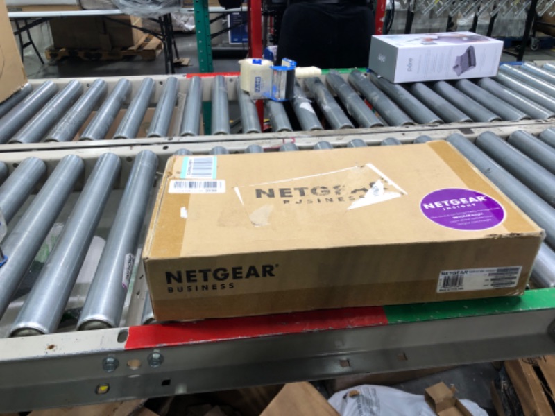 Photo 1 of NETGEAR 10-Port 10G Multi-Gigabit Ethernet Smart Switch (MS510TXM) - Managed, 8 x Multi-gig Ports, 2 x 10G SFP+, Optional Insight Cloud Management, Desktop or Rackmount, Limited Lifetime Protection 10 port | Multi-Gig | 2xSFP+