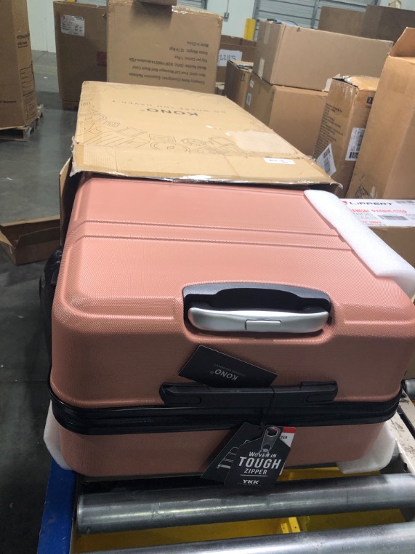 Photo 2 of ***NOT Samsonite Evolve Se BUT SIMILAR*** Hardside Expandable Luggage with Double Wheels, Rose Gold, Large Spinner