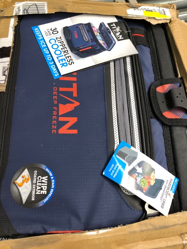 Photo 1 of Arctic Zone Titan Deep Freeze Zipperless Hardbody Coolers - Sizes: 9, 16, 30 and 48 Can - Colors: Navy, Moss, Process Blue, Pine, Citrus, Gray, Blue Lagoon Blue 30 Can