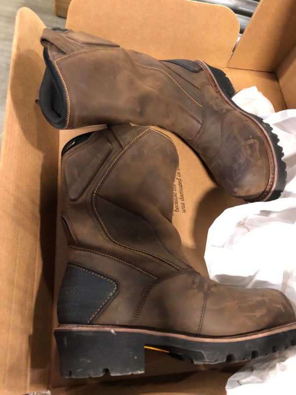 Photo 1 of ARIAT Men's Powerline 400G Waterproof 400G Composite Toe Work Boot