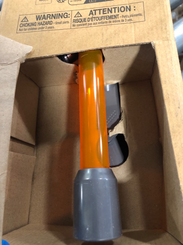 Photo 2 of Casdon Little Helper Dyson Cord-Free Vacuum Cleaner Toy, Grey, Orange and Purple (68702) Dyson Ball Vacuum Toy Vacuum with Working Suction and Sounds, 2 lbs, Grey/Yellow/Multicolor Toy + Dyson Ball Vacuum