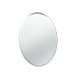 Photo 1 of  Frameless, Flush Mount Oval Mirror