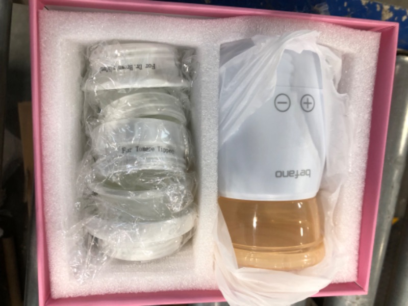 Photo 1 of Fast Heating Bottle Warmer, Befano Portable Bottle Warmer with 5 Adapters and Formula Dispenser, Rechargeable Travel Bottle Warmer with 13 Temperature Settings for Breastmilk or Formula.