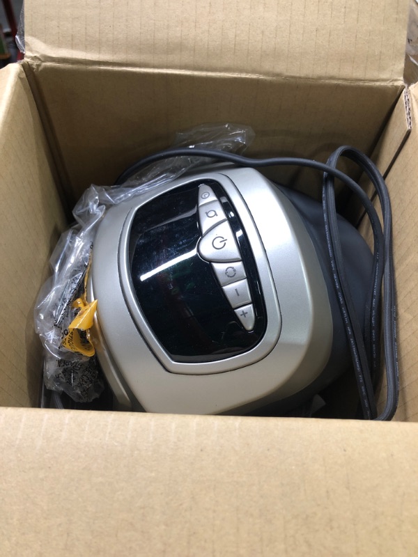 Photo 1 of Lasko 1500W Digital Ceramic Space Heater with Remote, 755320, Silver