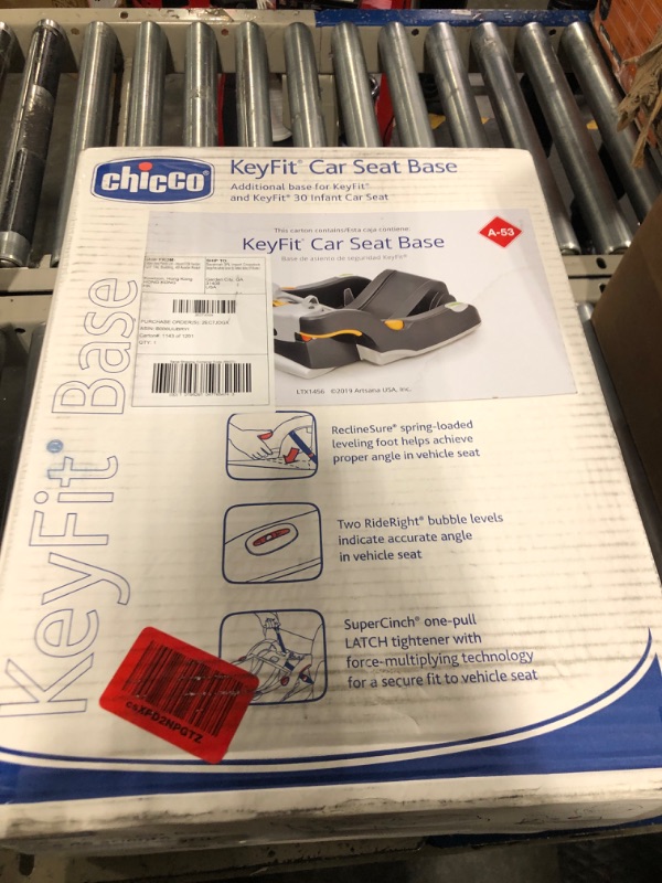 Photo 2 of Chicco KeyFit Infant Car Seat Base - Anthracite