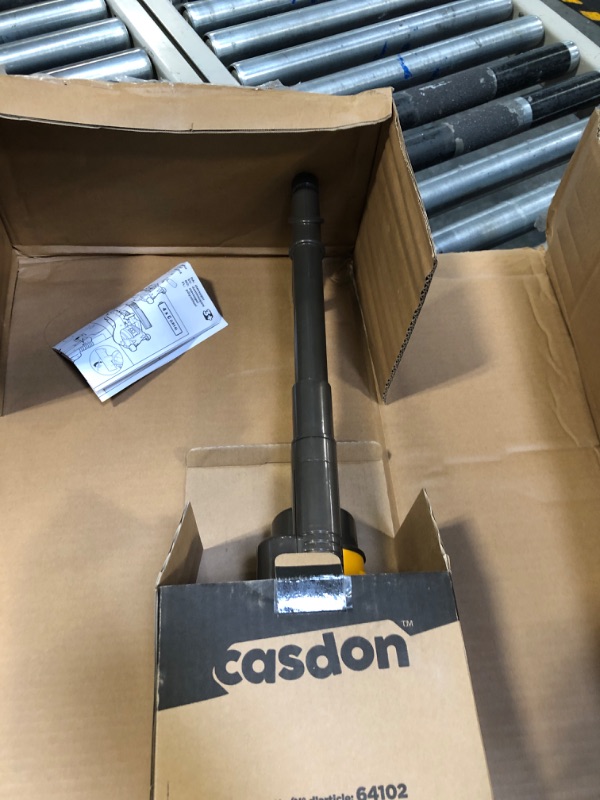 Photo 3 of Casdon Dyson Ball | Miniature Dyson Ball Replica For Children Aged 3+ | Features Working Suction To Add Excitement To Playtime Grey/Yellow