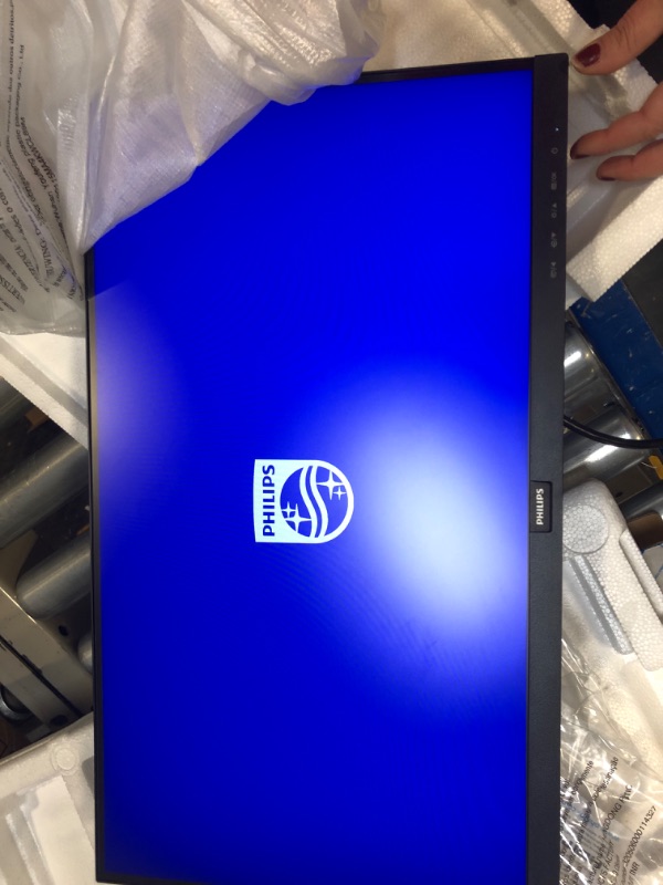 Photo 1 of PHILIPS Computer Monitors 22 inch Class Thin Full HD (1920 x 1080) 75Hz Monitor, VESA, HDMI & VGA Port, 4 Year Advance Replacement Warranty, 221V8LN 22" Class Full HD | VA