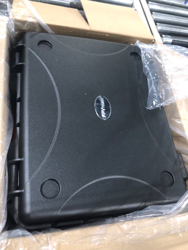 Photo 1 of Judunmsk Drone Waterproof Hard Case for DJI FPV Case, Large-Capacity Carrying Case Without Disassembling The Propeller, Compatible with Arm Bracers Accessories(Not Include Arm Bracers and Drone) Only case