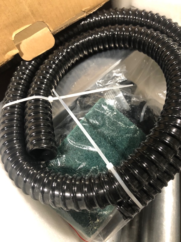 Photo 1 of LONGRUN Stainless Steel Waterfall Spillway, APP Control Multi-Color LED Light Outdoor Pool Fountain, Water Spillway Koi Pond Waterfalls Fountains Kit for Garden Patio Swimming Pool Decoration-35.4" 35.4" (Remote & APP Control)