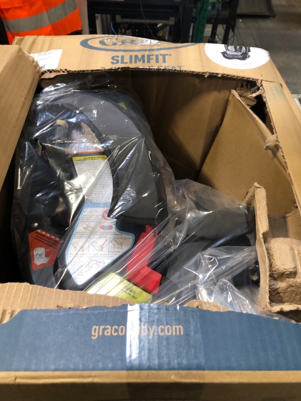 Photo 3 of Graco SlimFit 3 in 1 Car Seat -Slim & Comfy Design Saves Space in Your Back Seat, Darcie, One Size SlimFit Darcie