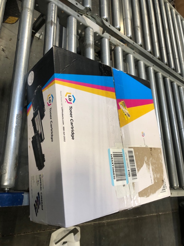 Photo 3 of LD Compatible Replacements for Dell Color Laser C2660dn & C2665dnf High Yield Toner Cartridges: 593-BBBU Black, 593-BBBT Cyan, 593-BBBS Magenta, 593-BBBR Yellow 4-Pack