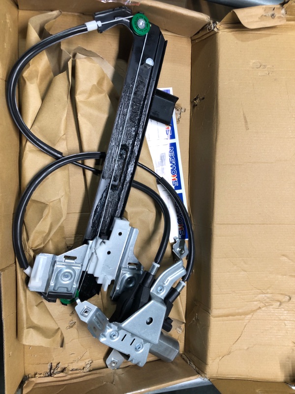 Photo 1 of SONTIAN 748-228 Rear Left Driver Side Window Regulator W/Motor Assembly for 2002-2006 Cadillac Escalade 2000-2006 Chevy Tahoe GMC Yukon(Not Fit Yukon Denali XL/Yukon XL/Escalade ESV/EXT) Rear Driver Side (RL)