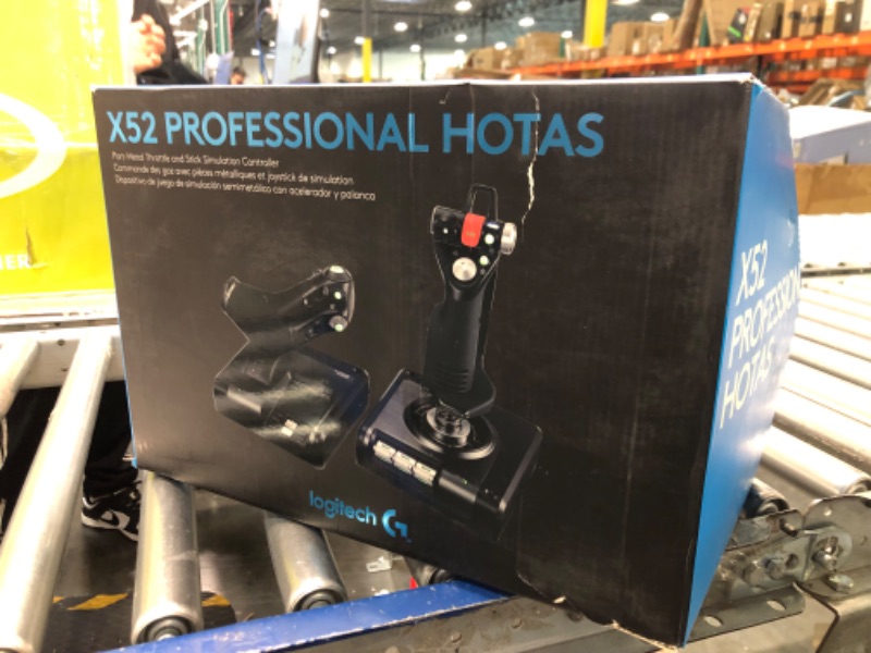 Photo 1 of Logitech G X52 Pro USB Flight Control System X52 Pro Flight Control