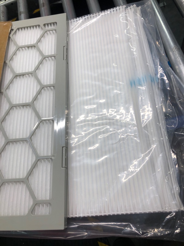 Photo 2 of **New Opened**OlitAir 20x25x1 MERV 8 Air Filter,AC Furnace Air Filter,Reusable ABS Plastic Frame, 7 Pack Replaceable Filter Media (Actual Size: 19 3/4" x 24 3/4" x 3/4")