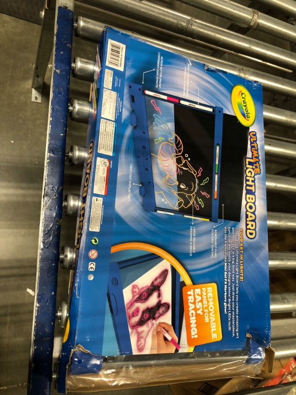 Photo 2 of Crayola Ultimate Light Board Blue, Drawing Tablet, Toys & Gifts For Kids, Ages 6, 7, 8, 9 [Amazon Exclusive]