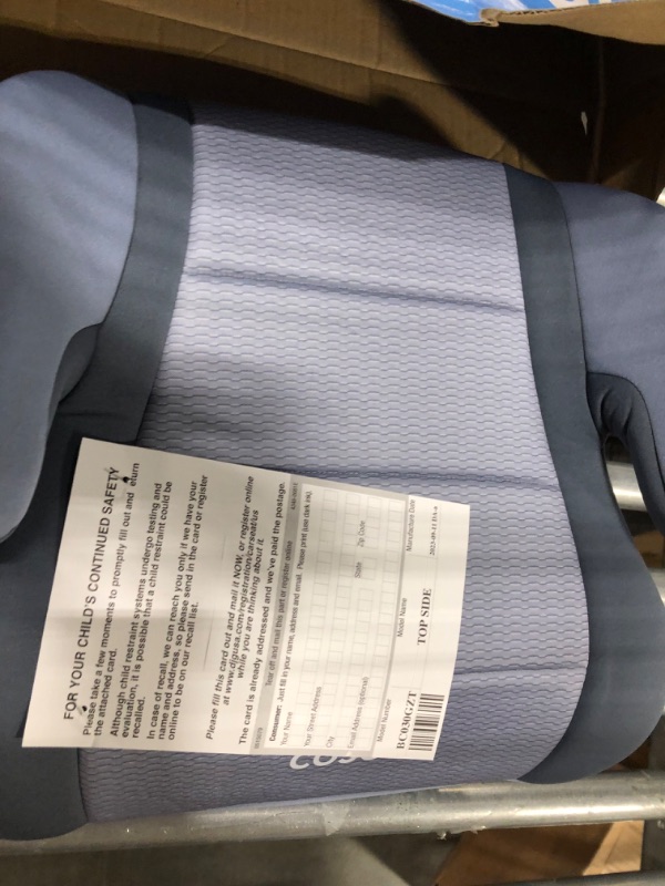 Photo 3 of Cosco Topside Booster Car Seat, Extra-Plush pad, Organic Waves