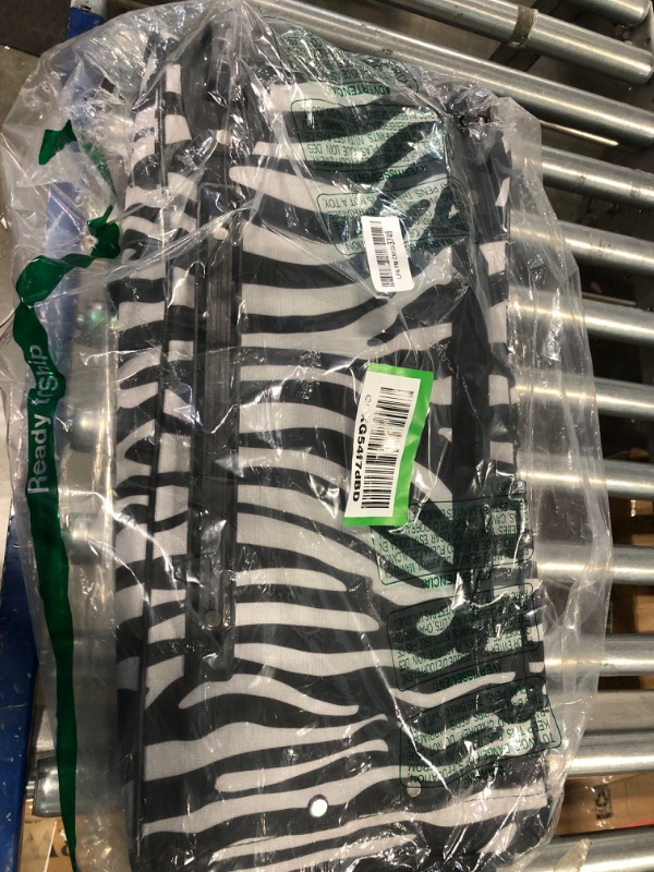 Photo 1 of Rockland Rolling Duffel Bag, Zebra, 22-Inch 22-Inch Zebra