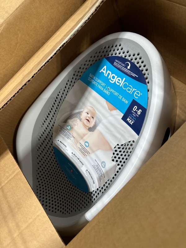 Photo 1 of Angelcare Baby Bath Support (Grey) | Ideal for Babies Less than 6 Months Old