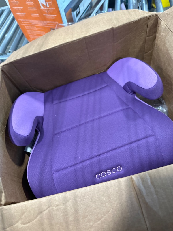 Photo 3 of Cosco Topside Booster Car Seat, Grape, Toddler
