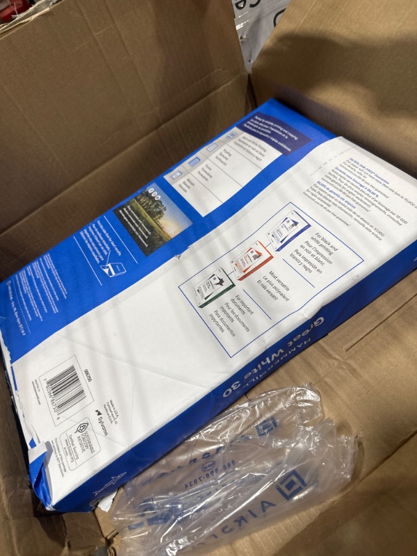 Photo 3 of Hammermill 86750 Great White Recycled Copy Paper, 92 Brightness, 20Lb, 11 X 17, 500 Sheets/Ream