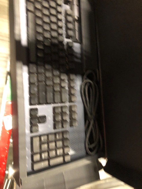 Photo 1 of ASUS ROG Strix Flare II Animate 100% RGB Gaming Keyboard - Hot-swappable, ROG NX Red Linear Switches, Customizable LED Display, PBT Keycaps, Acoustic Dampening Foam, Media Controls, Wrist Rest