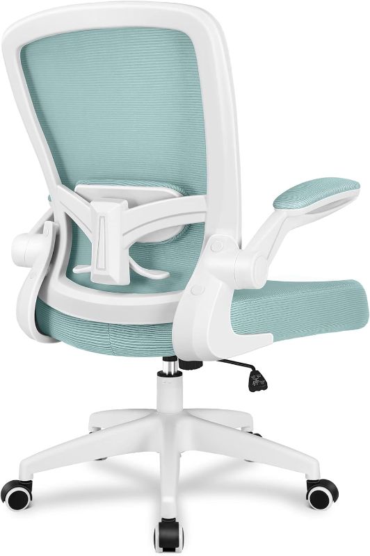 Photo 1 of FelixKing Office Chair, Ergonomic Desk Chair Breathable Mesh Chair with Adjustable High Back Lumbar Support Flip-up Armrests, Executive Rolling Swivel Comfy Task Computer Chair for Home Office**not exact picture**

