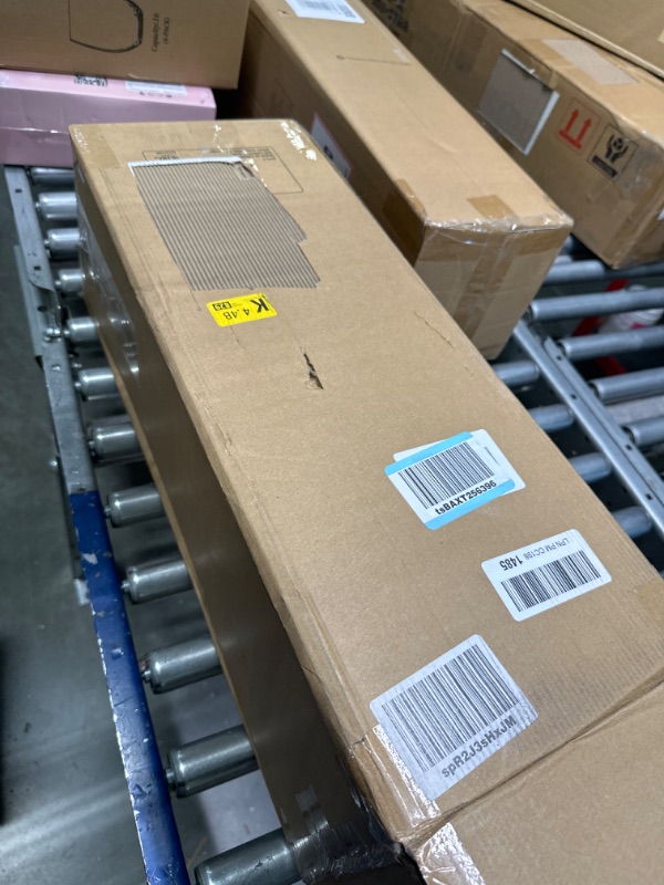Photo 1 of **USED FOR PARTS** Lasko Oscillating Digital Ceramic Tower Heater for Home with Overheat Protection, Timer and Remote Control, 22.75 Inches, 1500W, White, 5165
